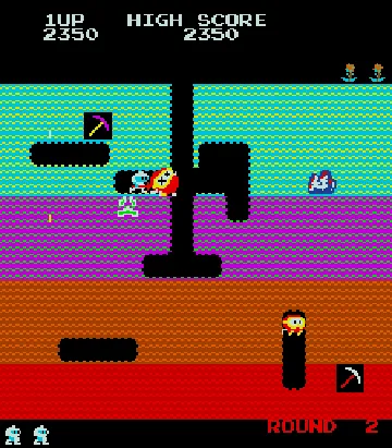 Zig Zag (Galaxian hardware, set 1) screen shot game playing